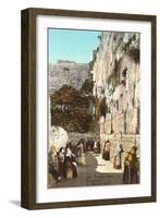 Wailing Wall, Jerusalem-null-Framed Art Print