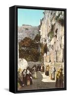 Wailing Wall, Jerusalem-null-Framed Stretched Canvas