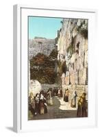 Wailing Wall, Jerusalem-null-Framed Art Print