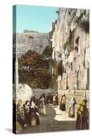 Wailing Wall, Jerusalem-null-Stretched Canvas