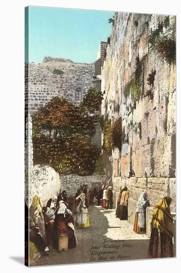 Wailing Wall, Jerusalem-null-Stretched Canvas