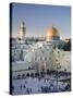 Wailing Wall, Western Wall and Dome of the Rock Mosque, Jerusalem, Israel-Michele Falzone-Stretched Canvas