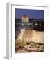 Wailing Wall, Western Wall and Dome of the Rock Mosque, Jerusalem, Israel-Michele Falzone-Framed Photographic Print