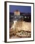 Wailing Wall, Western Wall and Dome of the Rock Mosque, Jerusalem, Israel-Michele Falzone-Framed Photographic Print