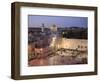 Wailing Wall, Western Wall and Dome of the Rock Mosque, Jerusalem, Israel-Michele Falzone-Framed Photographic Print