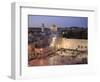 Wailing Wall, Western Wall and Dome of the Rock Mosque, Jerusalem, Israel-Michele Falzone-Framed Photographic Print