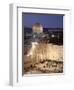 Wailing Wall, Western Wall and Dome of the Rock Mosque, Jerusalem, Israel-Michele Falzone-Framed Photographic Print