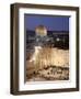 Wailing Wall, Western Wall and Dome of the Rock Mosque, Jerusalem, Israel-Michele Falzone-Framed Premium Photographic Print
