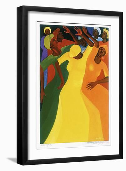 Wailing-Bernard Stanley Hoyes-Framed Art Print