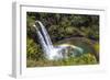 Wailua Falls and Scenery on the Hawaiian Island of Kauai-Andrew Shoemaker-Framed Photographic Print