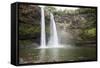 Wailua Falls, Kauai, Hawaii, United States of America, Pacific-Michael DeFreitas-Framed Stretched Canvas