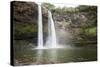 Wailua Falls, Kauai, Hawaii, United States of America, Pacific-Michael DeFreitas-Stretched Canvas