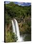 Wailua Falls, Kauai, Hawaii, USA-David R. Frazier-Stretched Canvas