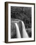 Wailua Falls, Lihue, Kauai, Hawaii, USA-Walter Bibikow-Framed Photographic Print