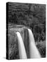 Wailua Falls, Lihue, Kauai, Hawaii, USA-Walter Bibikow-Stretched Canvas