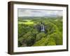 Wailua Falls on the Wailua River, Kauai, Hawaii.-Ethan Welty-Framed Photographic Print