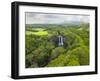 Wailua Falls on the Wailua River, Kauai, Hawaii.-Ethan Welty-Framed Photographic Print