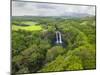 Wailua Falls on the Wailua River, Kauai, Hawaii.-Ethan Welty-Mounted Photographic Print