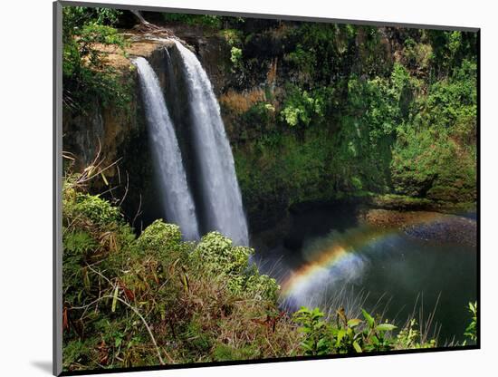 Wailua Falls-Jim Mone-Mounted Photographic Print