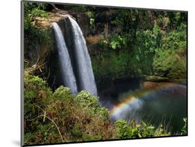 Wailua Falls-Jim Mone-Mounted Photographic Print