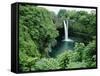 Wailuku River's Rainbow Falls-James Randklev-Framed Stretched Canvas