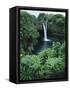 Wailuku River's Rainbow Falls-James Randklev-Framed Stretched Canvas