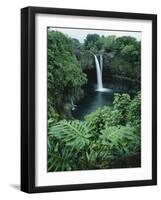 Wailuku River's Rainbow Falls-James Randklev-Framed Photographic Print