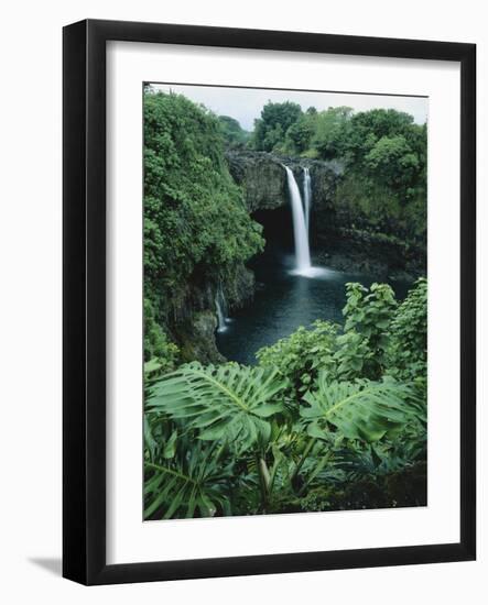 Wailuku River's Rainbow Falls-James Randklev-Framed Photographic Print