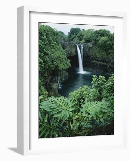 Wailuku River's Rainbow Falls-James Randklev-Framed Photographic Print