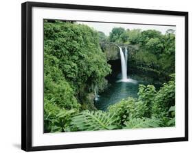 Wailuku River's Rainbow Falls-James Randklev-Framed Photographic Print