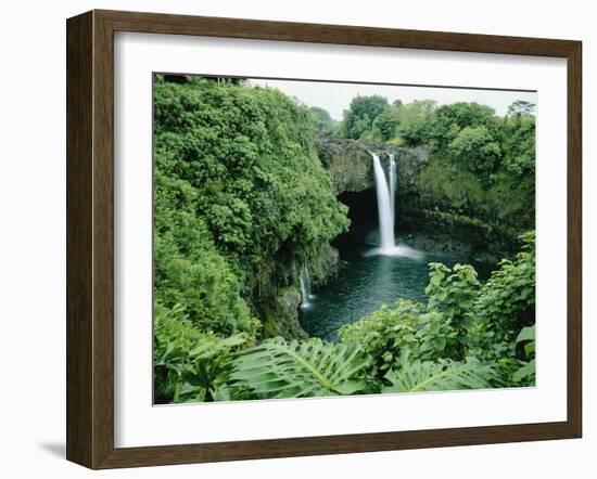 Wailuku River's Rainbow Falls-James Randklev-Framed Photographic Print