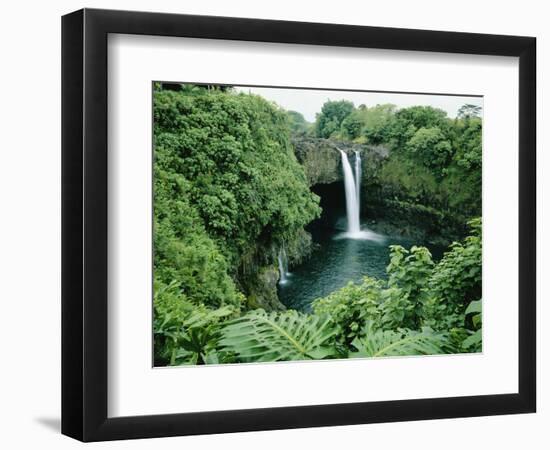 Wailuku River's Rainbow Falls-James Randklev-Framed Photographic Print