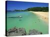 Waimea Bay Beach Park, a Popular Surfing Spot on Oahu's North Shore, Oahu, Hawaii, USA-Robert Francis-Stretched Canvas