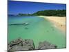 Waimea Bay Beach Park, a Popular Surfing Spot on Oahu's North Shore, Oahu, Hawaii, USA-Robert Francis-Mounted Photographic Print