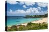 Waimea Bay, North Shore Oahu, Hawaii, United States of America, Pacific-Michael-Stretched Canvas