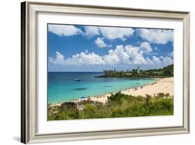 Waimea Bay, North Shore Oahu, Hawaii, United States of America, Pacific-Michael-Framed Photographic Print