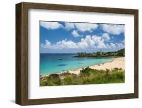 Waimea Bay, North Shore Oahu, Hawaii, United States of America, Pacific-Michael-Framed Photographic Print