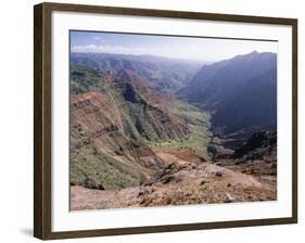 Waimea Canyon, Kauai, Hawaii, Hawaiian Islands, USA-Ken Gillham-Framed Photographic Print