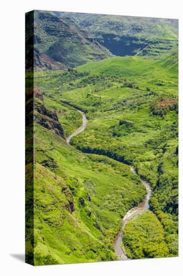 Waimea Canyon State Park, Kauai, Hawaii, United States of America, Pacific-Michael DeFreitas-Stretched Canvas