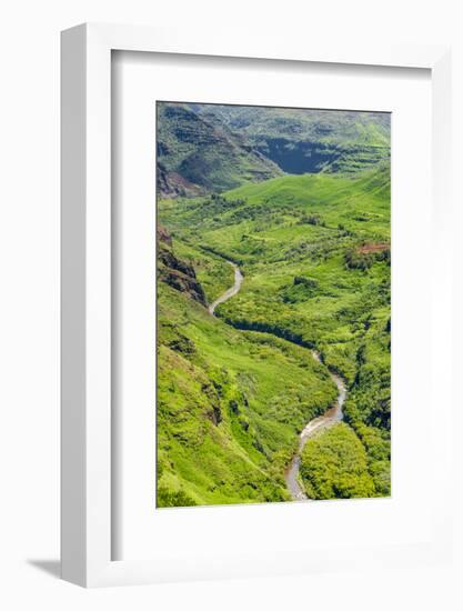 Waimea Canyon State Park, Kauai, Hawaii, United States of America, Pacific-Michael DeFreitas-Framed Photographic Print