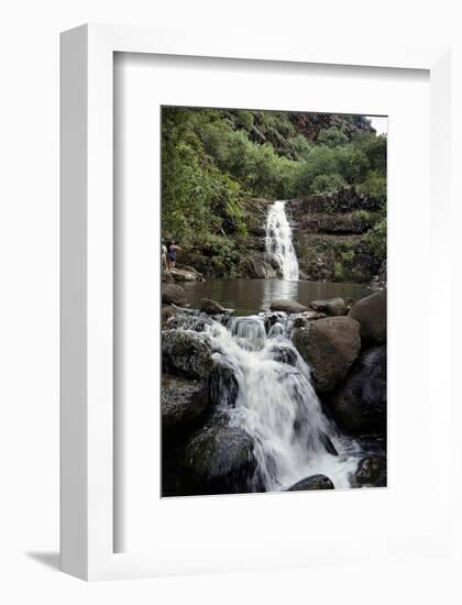 Waimea Falls Park Oahu Hawaii-null-Framed Art Print