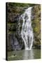 Waimea Falls, Waimea Valley Audubon Park, North Shore-Michael DeFreitas-Stretched Canvas