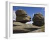 Wain Stones on Bleaklow Moor, Peak District National Park, Derbyshire, England-Neale Clarke-Framed Photographic Print