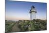 Waipapa Point Lighthouse at Sunset, the Catlins, South Island, New Zealand-Michael-Mounted Photographic Print