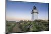 Waipapa Point Lighthouse at Sunset, the Catlins, South Island, New Zealand-Michael-Mounted Photographic Print