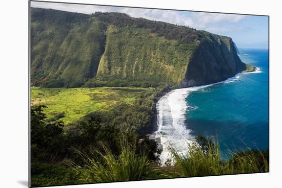 Waipio Valley, Big Island, Hawaii-Mark A Johnson-Mounted Photographic Print