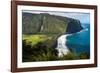 Waipio Valley, Big Island, Hawaii-Mark A Johnson-Framed Photographic Print