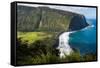 Waipio Valley, Big Island, Hawaii-Mark A Johnson-Framed Stretched Canvas