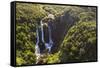 Waipunga Falls, a Waterfall of the Waipunga River Near Taupo, Waikato Region-Matthew Williams-Ellis-Framed Stretched Canvas