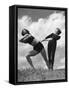 Waist Exercises-null-Framed Stretched Canvas